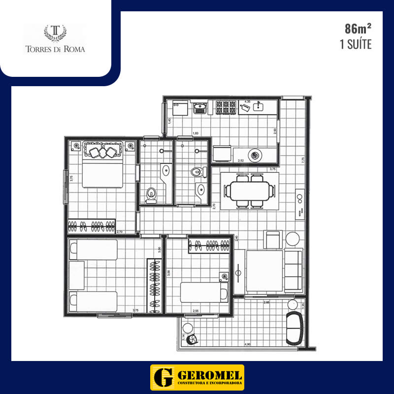 Condomínio Residencial Torres Di Roma